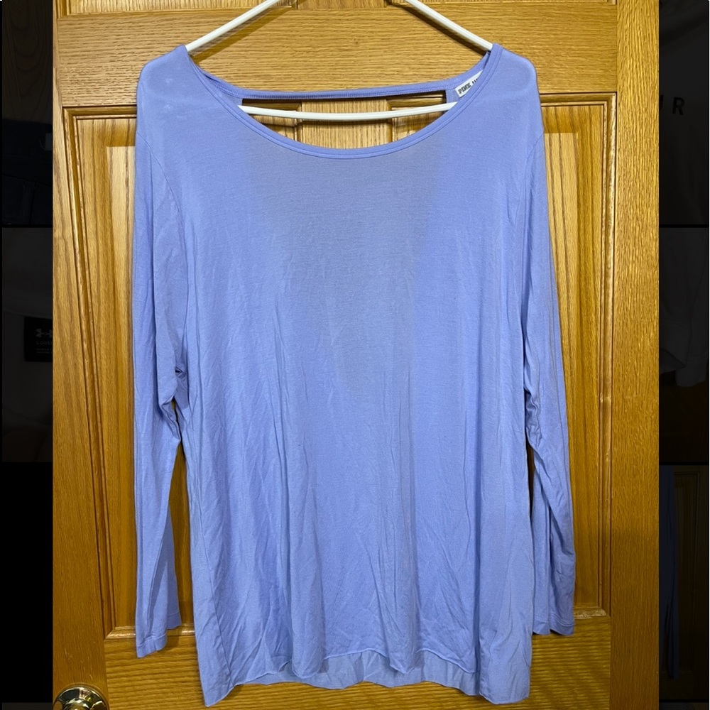 Lilac soft lounge tee